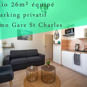  Apartamento Equipe Avec Parking A 6min A Pied De La Gare St Charles